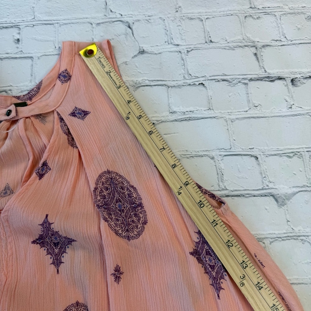 ✅ Free People Tree Swing Tunic Sleeveless Dress size XS - Picture 8 of 12